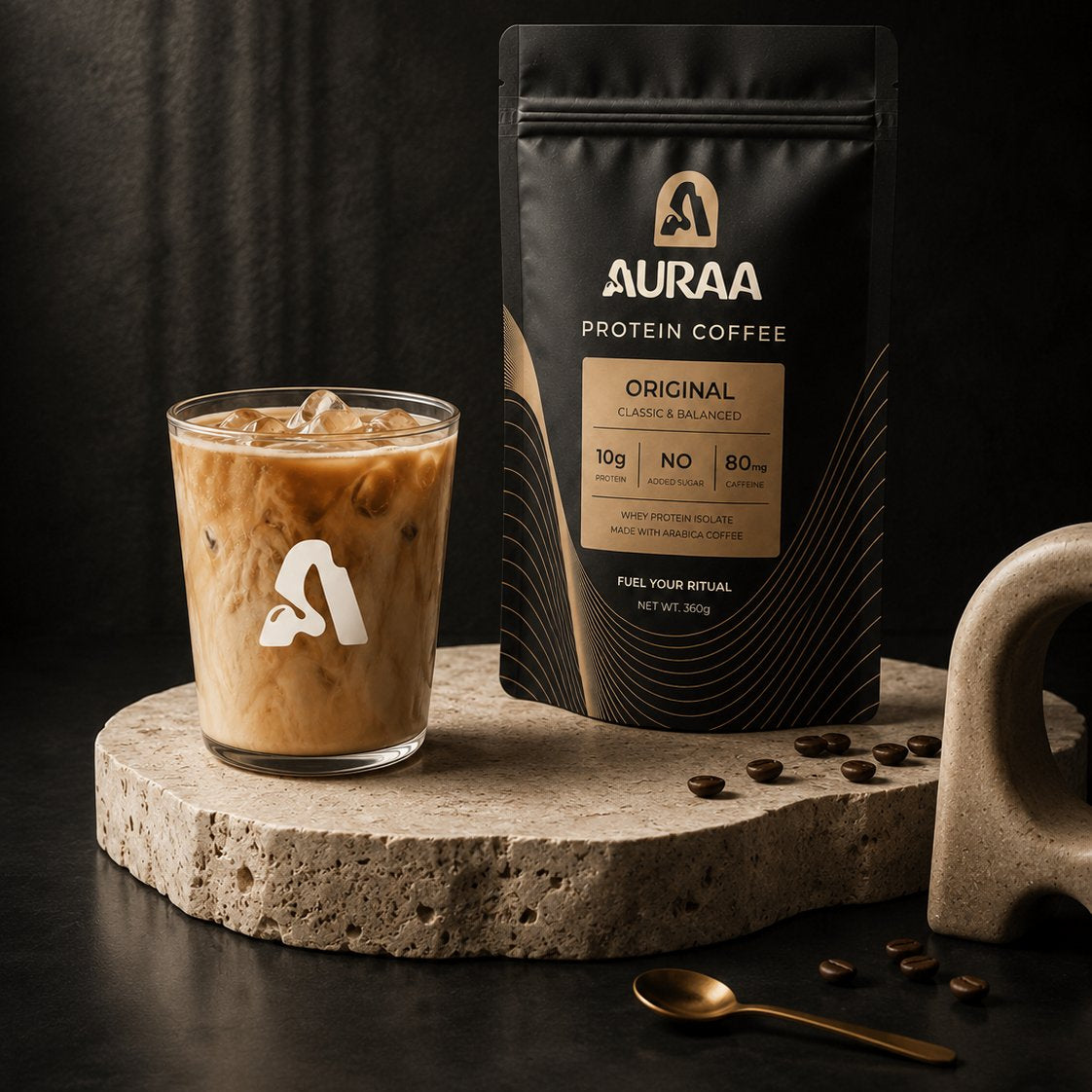 AURAA Coffee preparation ritual